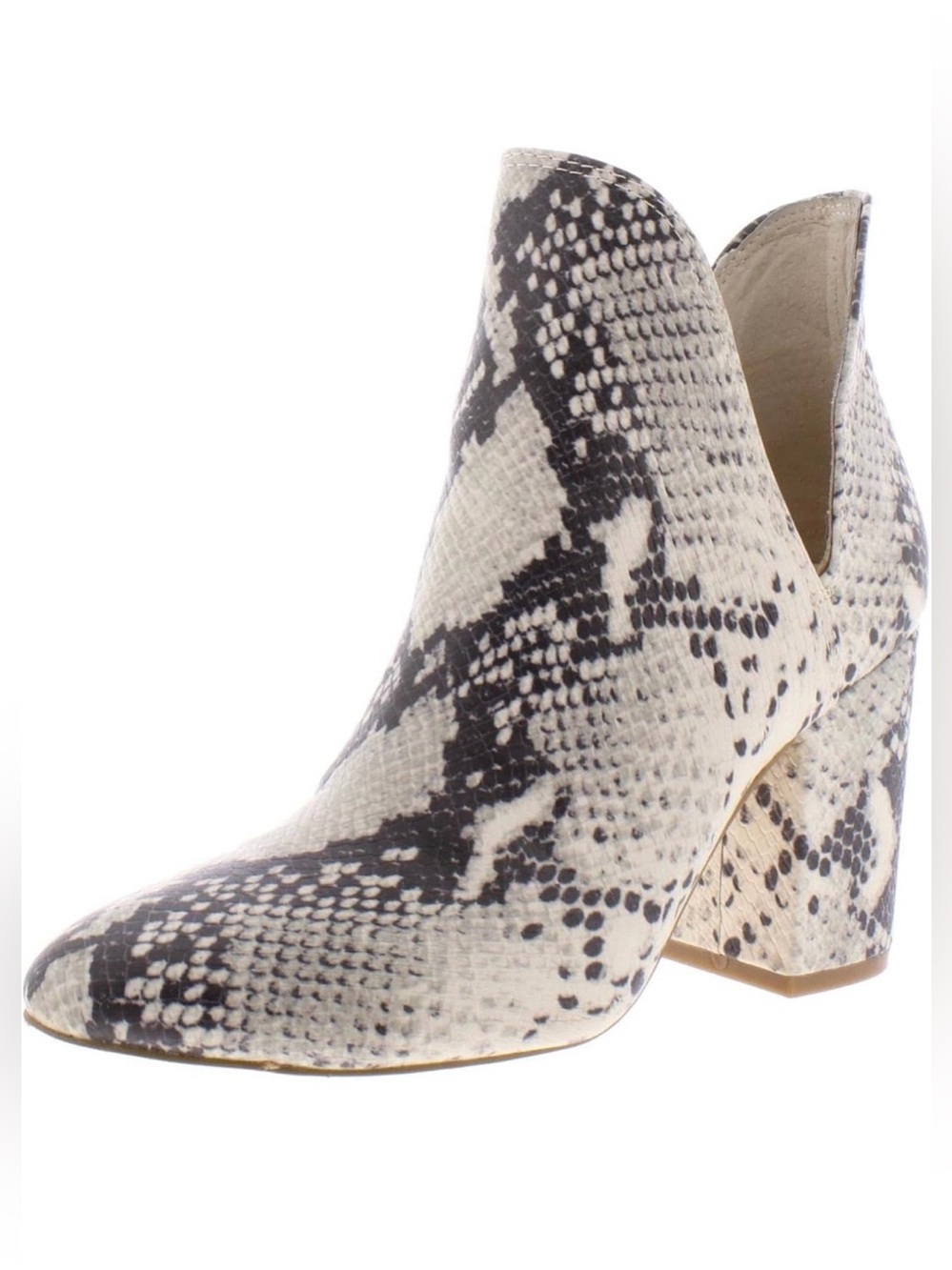 Madden Girl Snake Print Booties